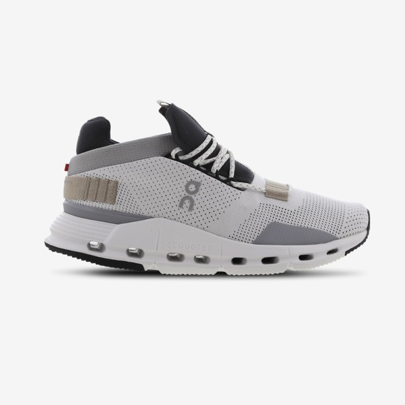 ON Running Cloudnova Women Shoes Size 8 White Sand - Picture 2 of 12